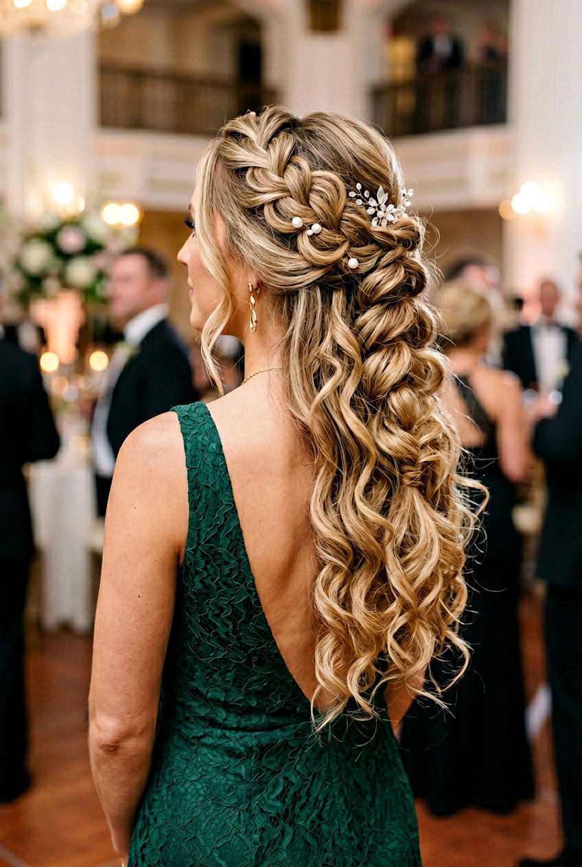 Boho Pull Through Braid With Curls - 20 boho braid hairstyle with curls - 20 boho braid hairstyle with curls