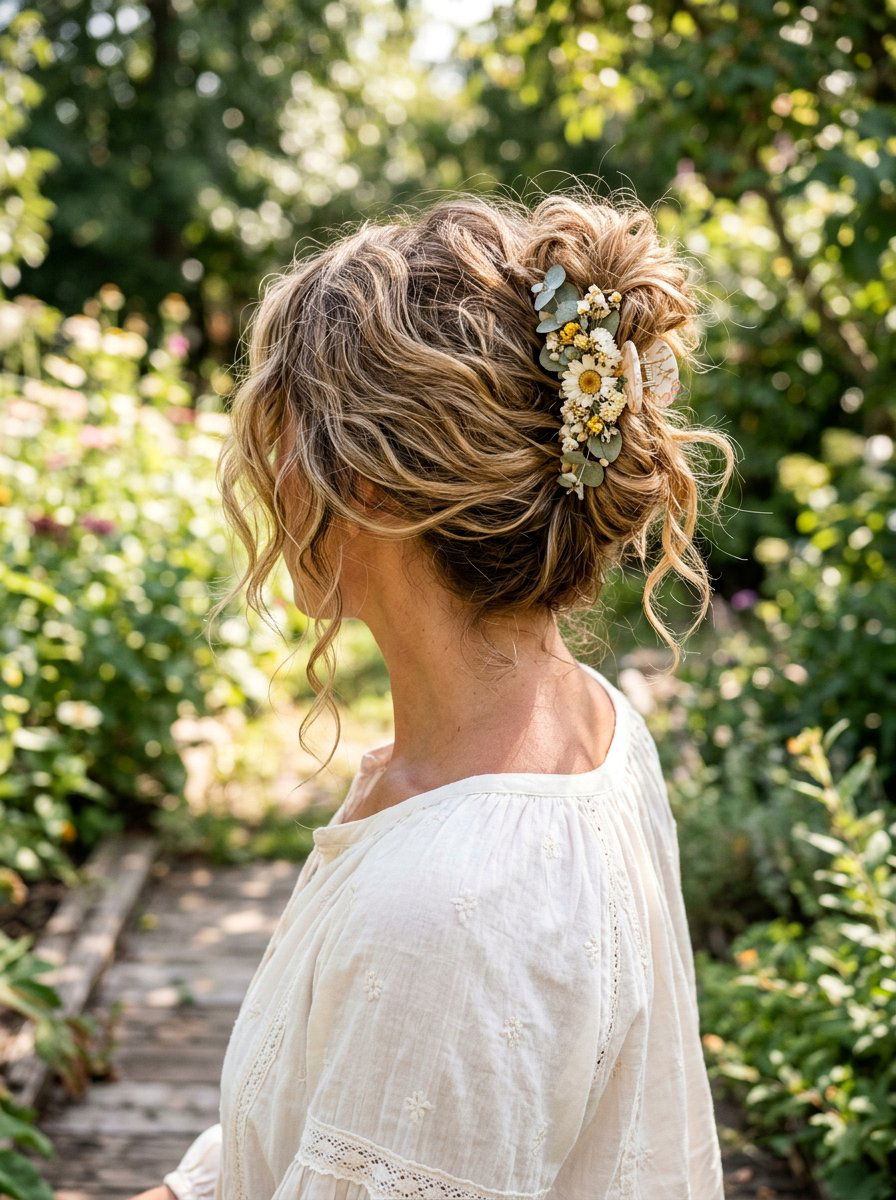 Boho Summer Claw Clip Bun - 20 summer claw clip bun - 20 summer claw clip bun