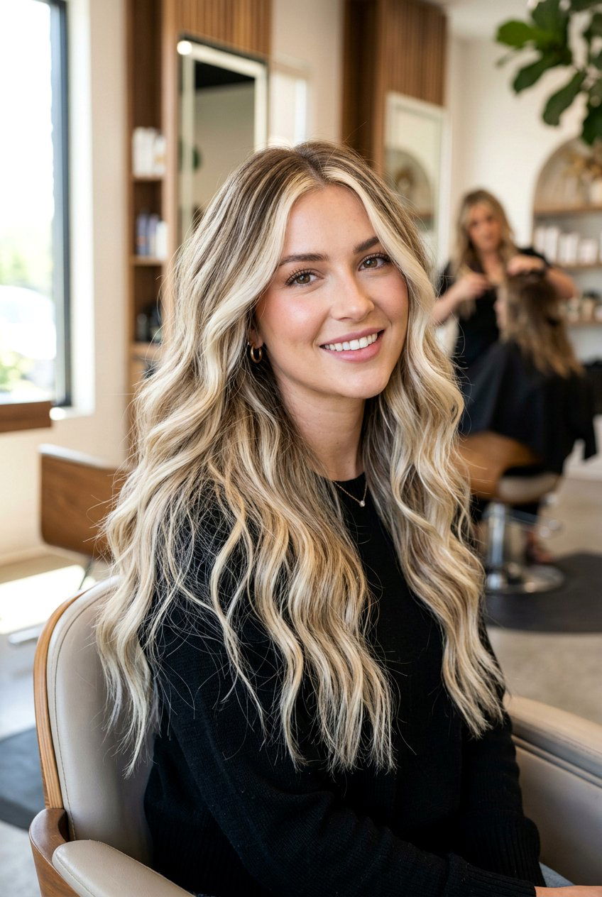 Bold Blonde Balayage Long Hair - 20 balayage for long hair - 20 balayage for long hair