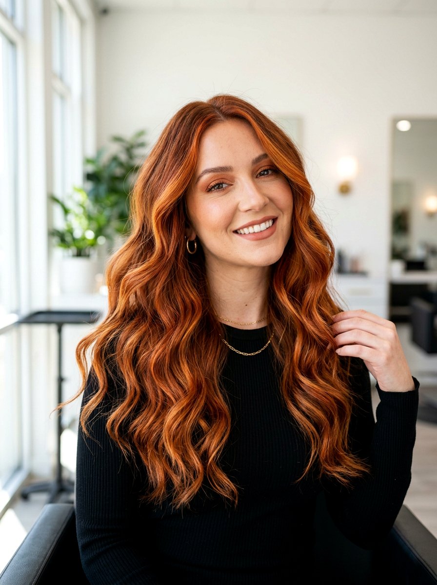 Bold Copper Pumpkin Spice Balayage - 20 pumpkin spice balayage - 20 pumpkin spice balayage