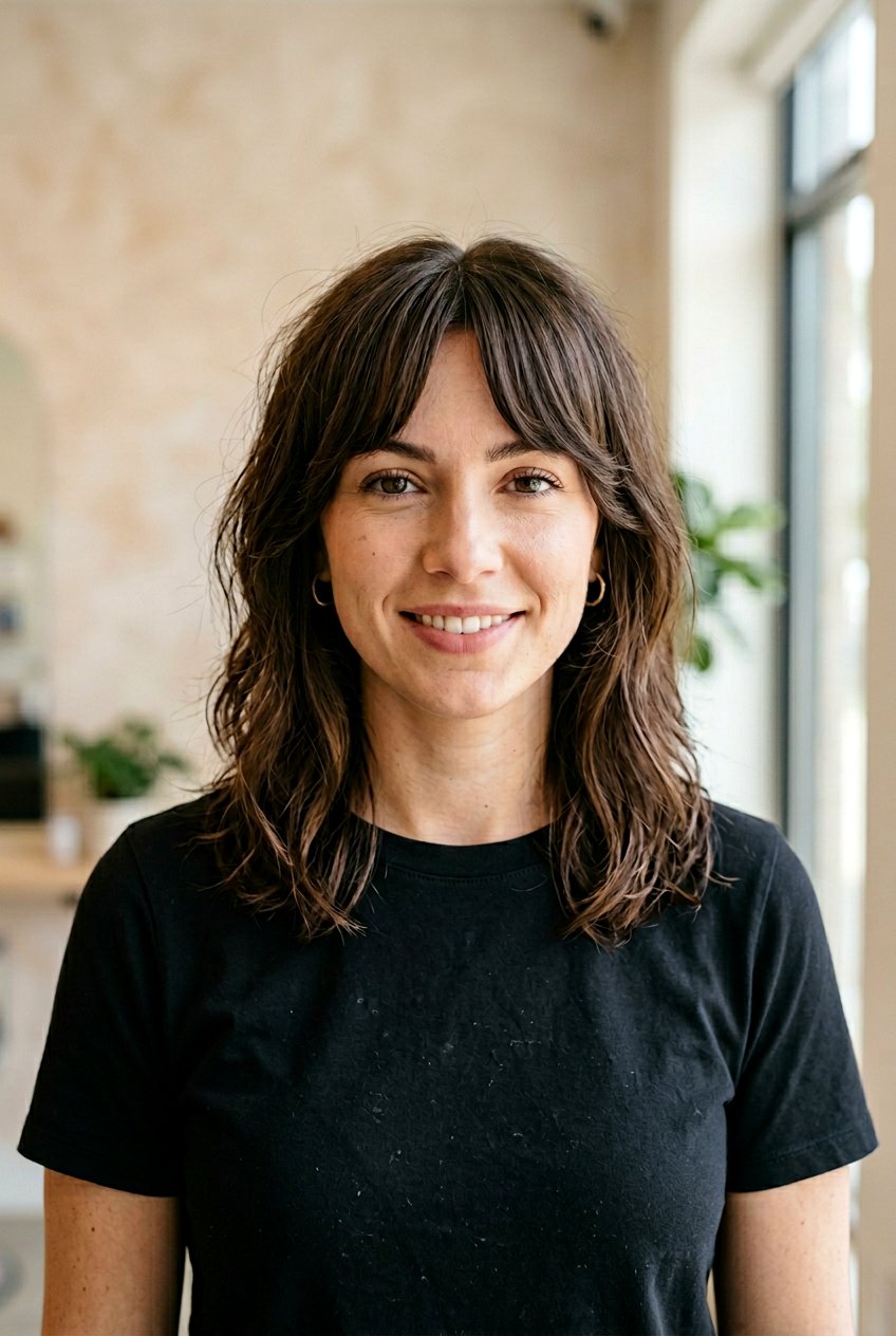 Bottleneck Bangs Receding Temples - 20 haircut for receding temples women - 20 haircut for receding temples women