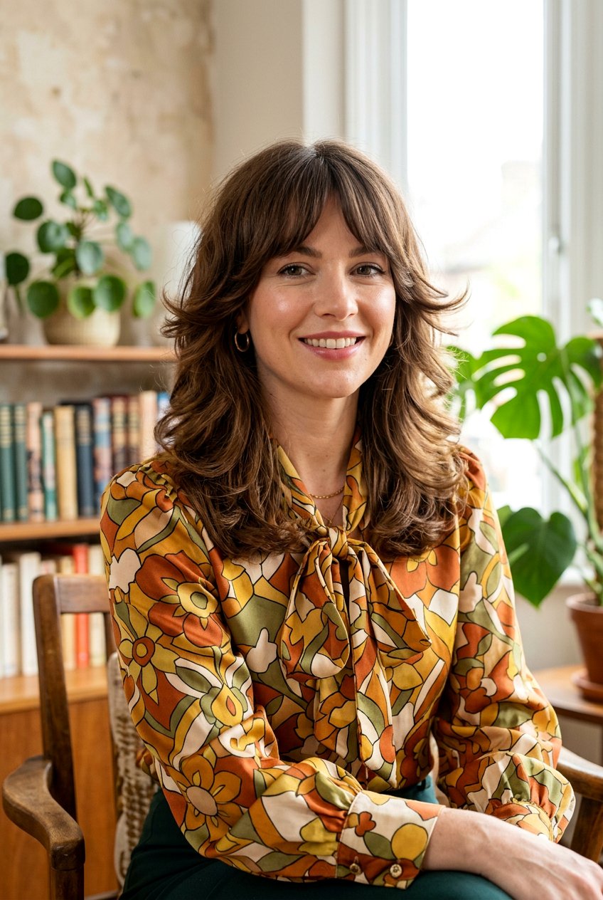 Bottleneck Bangs With Curtain Layers Medium Hair - 20 bottleneck bangs for medium hair women - 20 bottleneck bangs for medium hair women