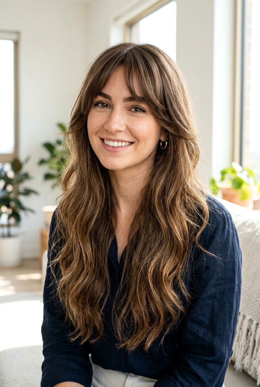 20 Gorgeous Wispy Bangs Haircut Ideas for Your Next Style