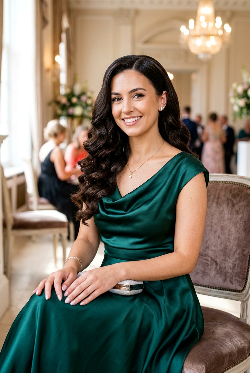 Bouncy Barrel Curls - 20 bouncy hairstyle for wedding guest - 20 bouncy hairstyle for wedding guest