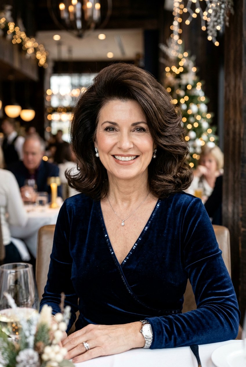 Bouncy Blowout Bob - 20 bouncy hairstyle for mature women - 20 bouncy hairstyle for mature women