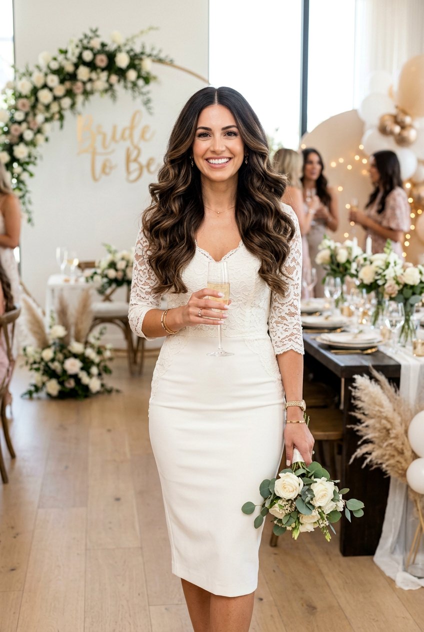 Bouncy Blowout For Bridal Shower - 20 bridal shower hairstyles - 20 bridal shower hairstyles