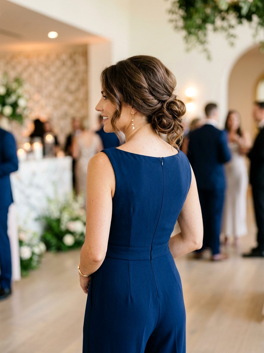 Bouncy Blowout Low Chignon - 20 party hairstyle with bouncy blowout - 20 party hairstyle with bouncy blowout