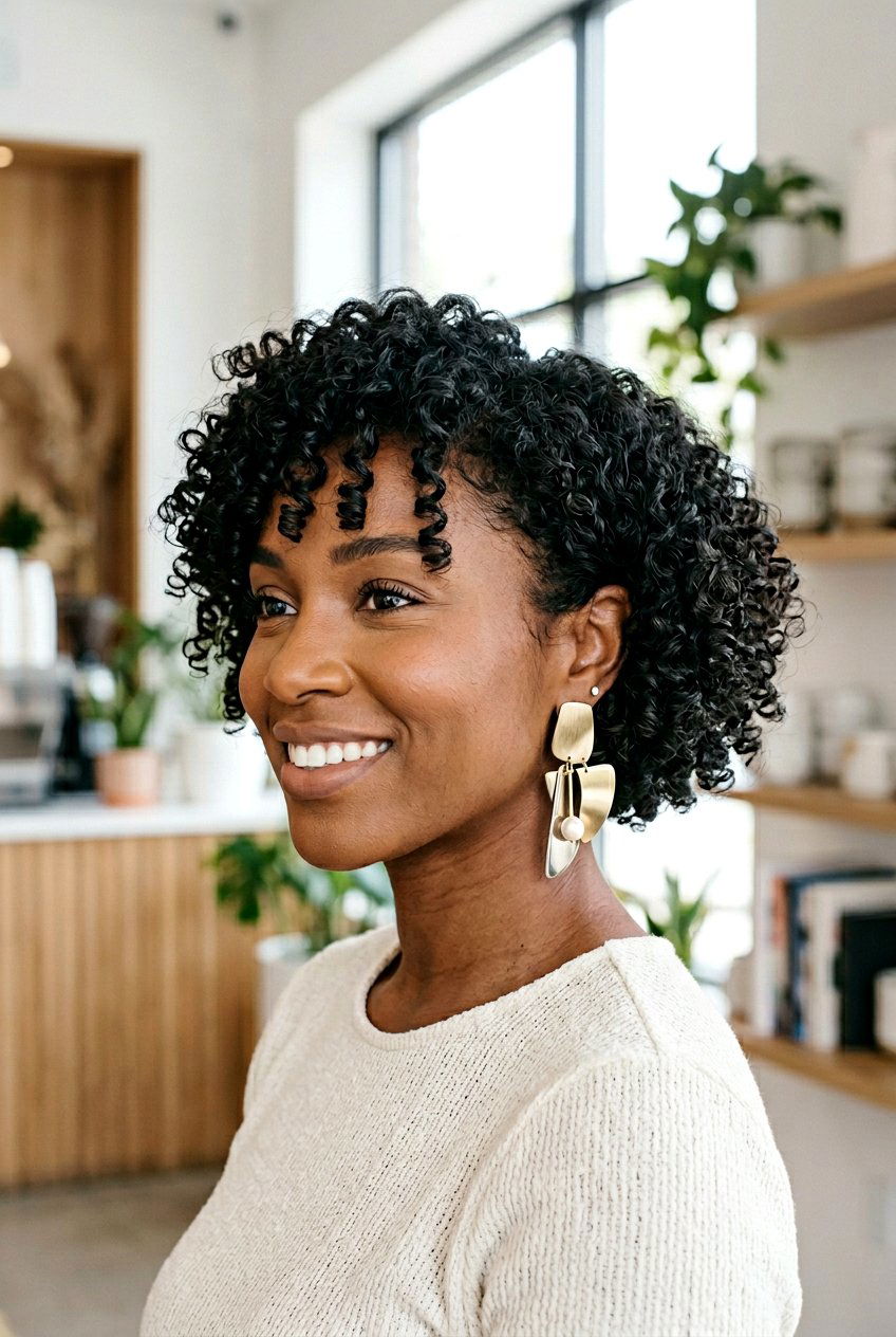 Bouncy Short Curly Bob - 20 bouncy hairstyle for birthday dinner - 20 bouncy hairstyle for birthday dinner