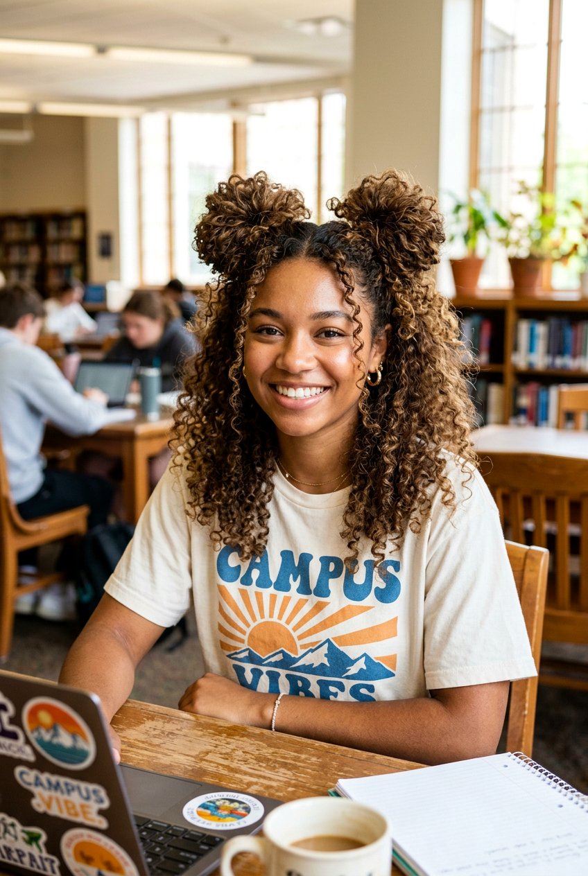 20 Gorgeous Bouncy Hairstyle For College Girls To Try Now