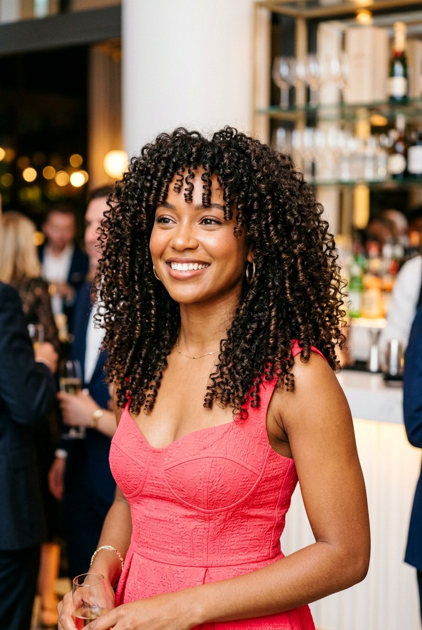 Bouncy Spiral Curls - 20 bouncy hairstyle for date night - 20 bouncy hairstyle for date night