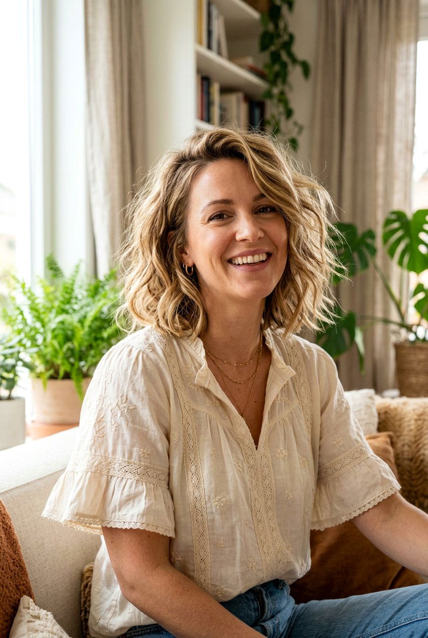 Bouncy Texturized Bob - 20 bouncy hairstyle for shoulder length hair - 20 bouncy hairstyle for shoulder length hair