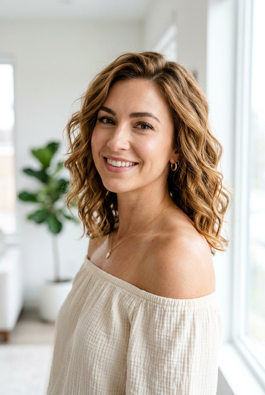 Bouncy Wavy Lob - 20 bouncy hairstyle for birthday dinner - 20 bouncy hairstyle for birthday dinner