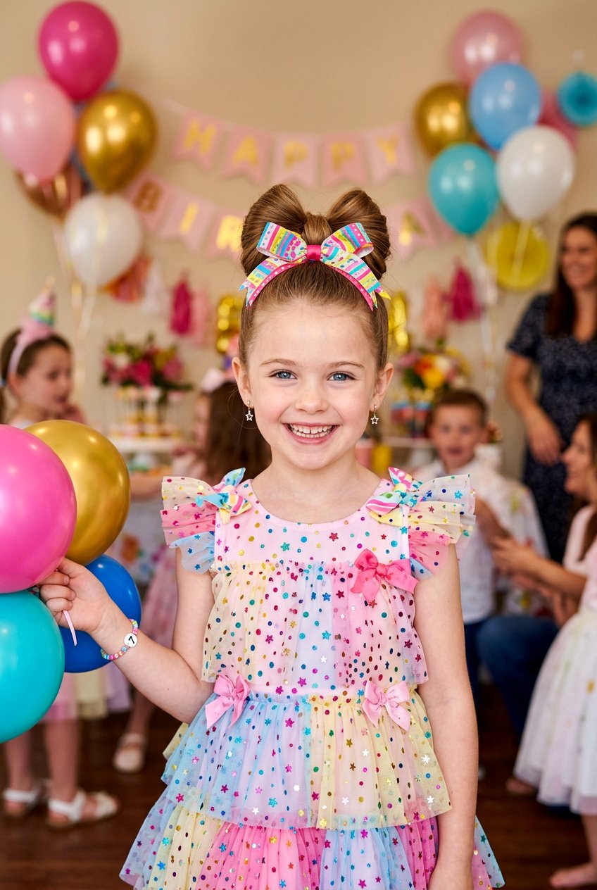 Bow Bun For Birthday Girls - 20 bow bun hairstyle for girls - 20 bow bun hairstyle for girls