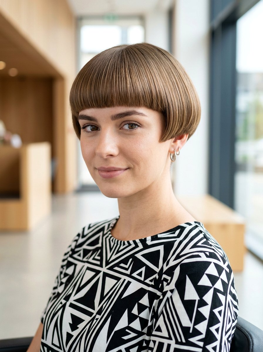 Bowl Cut - 20 short haircut ideas for women - 20 short haircut ideas for women