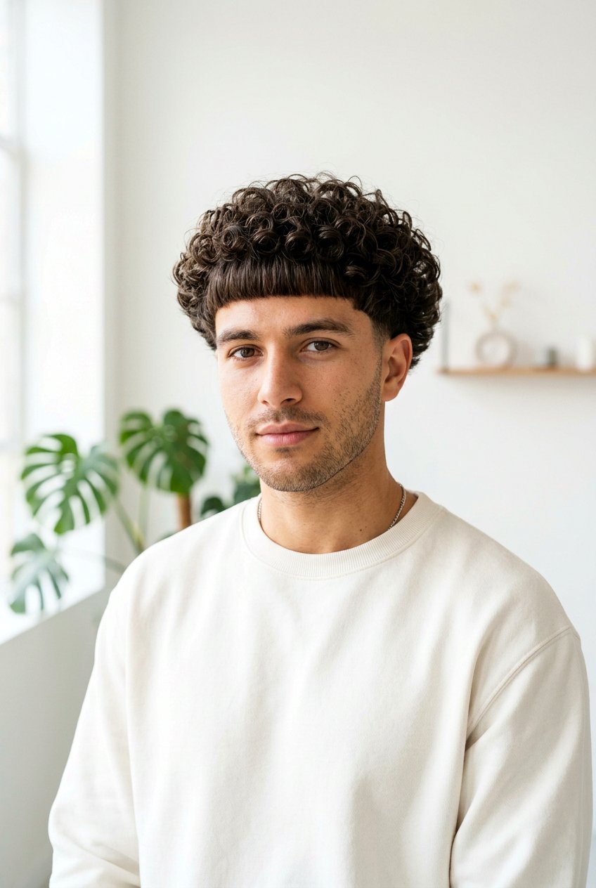 Bowl Cut Curly Hair Men - 20 men haircut for thick curly hair - 20 men haircut for thick curly hair