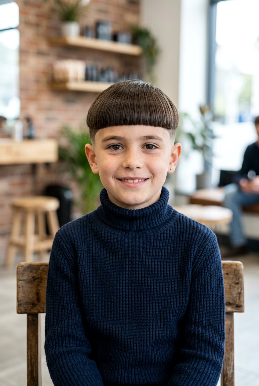 Bowl Cut Refresh - 20 first haircut ideas for boys - 20 first haircut ideas for boys