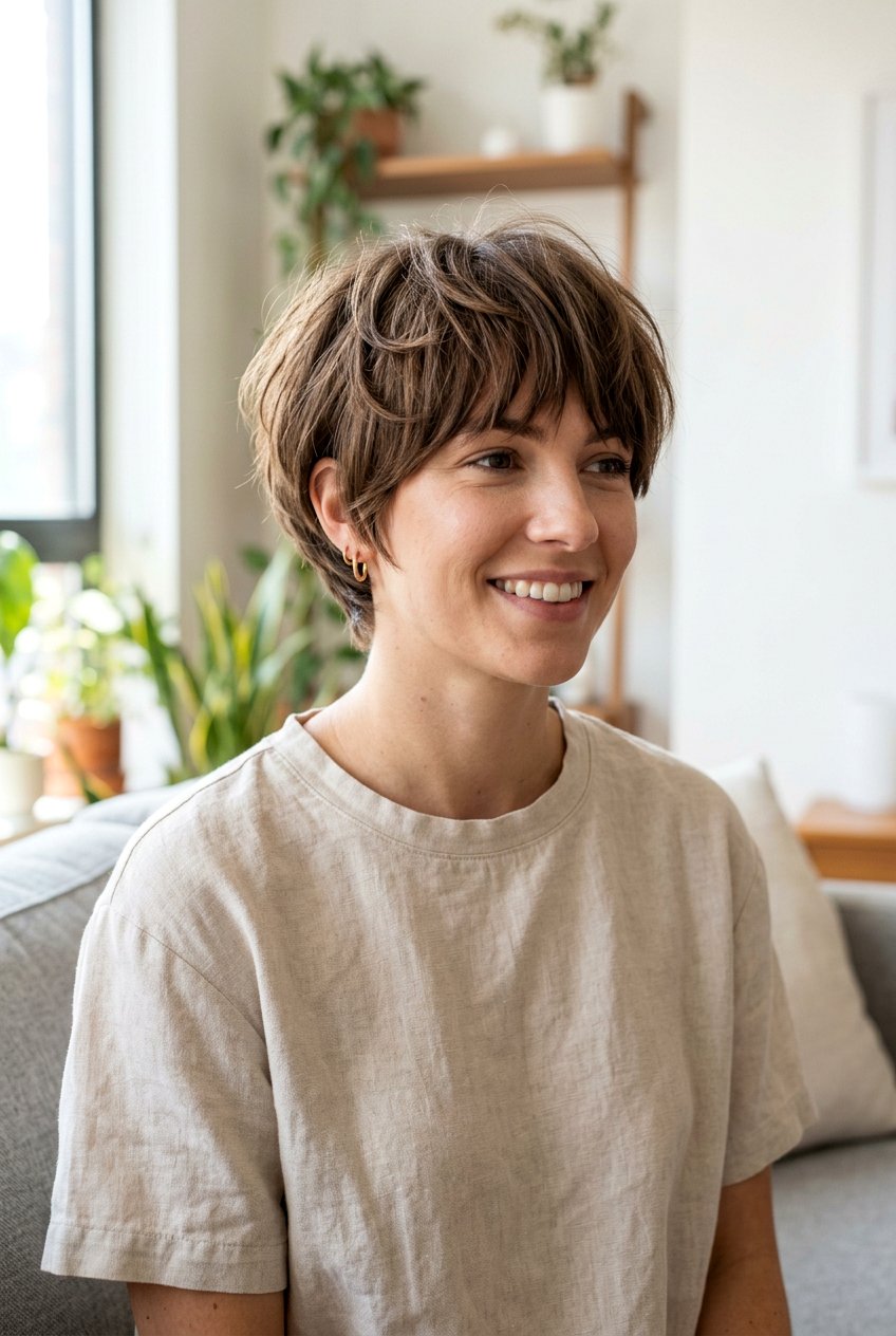 Bowl Cut With Layers For Women - 20 bowl cut haircut for women - 20 bowl cut haircut for women