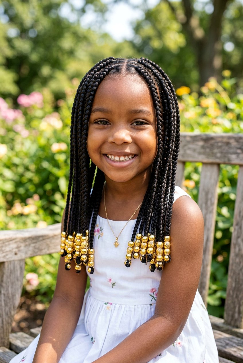 Box Braids - 20 hairstyles for little girls - 20 hairstyles for little girls