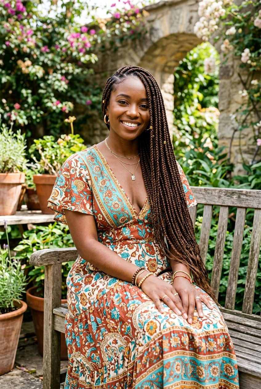 Box Braids - 20 black women natural hairstyle ideas - 20 black women natural hairstyle ideas