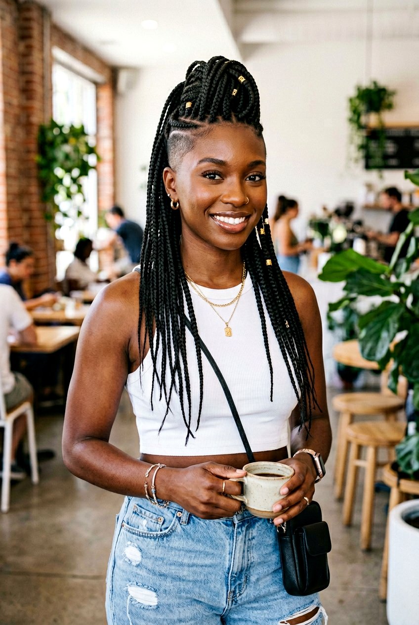 Box Braids Faux Hawk On Natural Hair - 20 braided faux hawk for natural hair - 20 braided faux hawk for natural hair