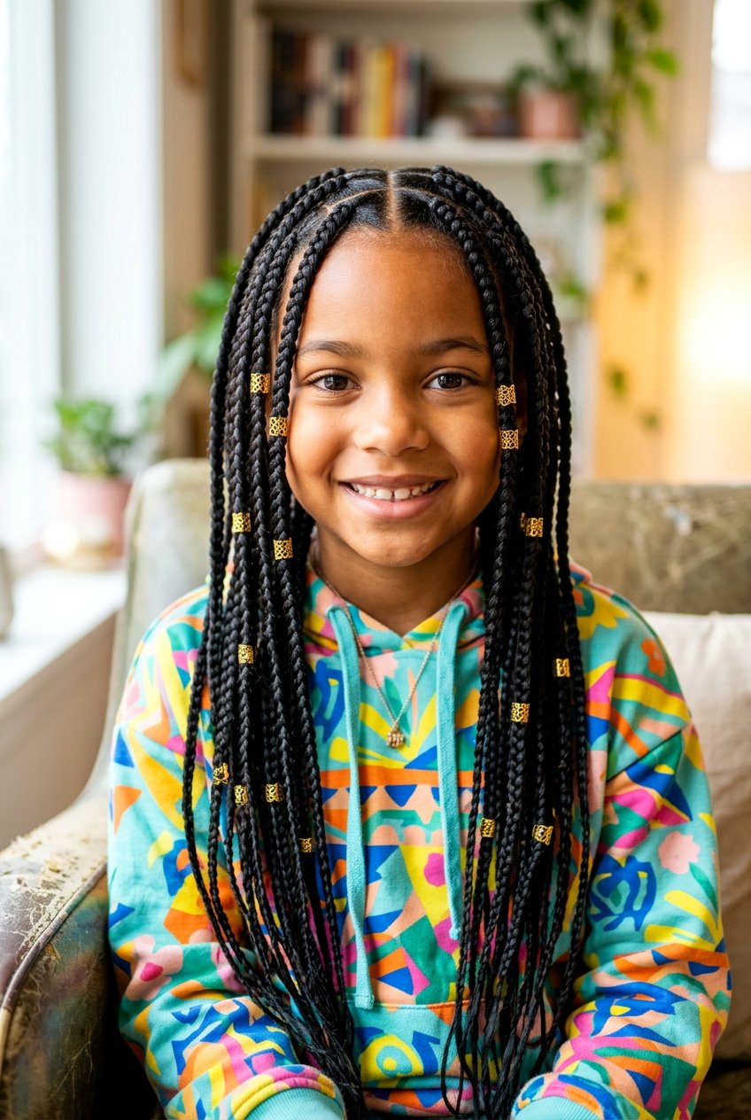 Box Braids - 20 braid styles for mixed kids - 20 braid styles for mixed kids