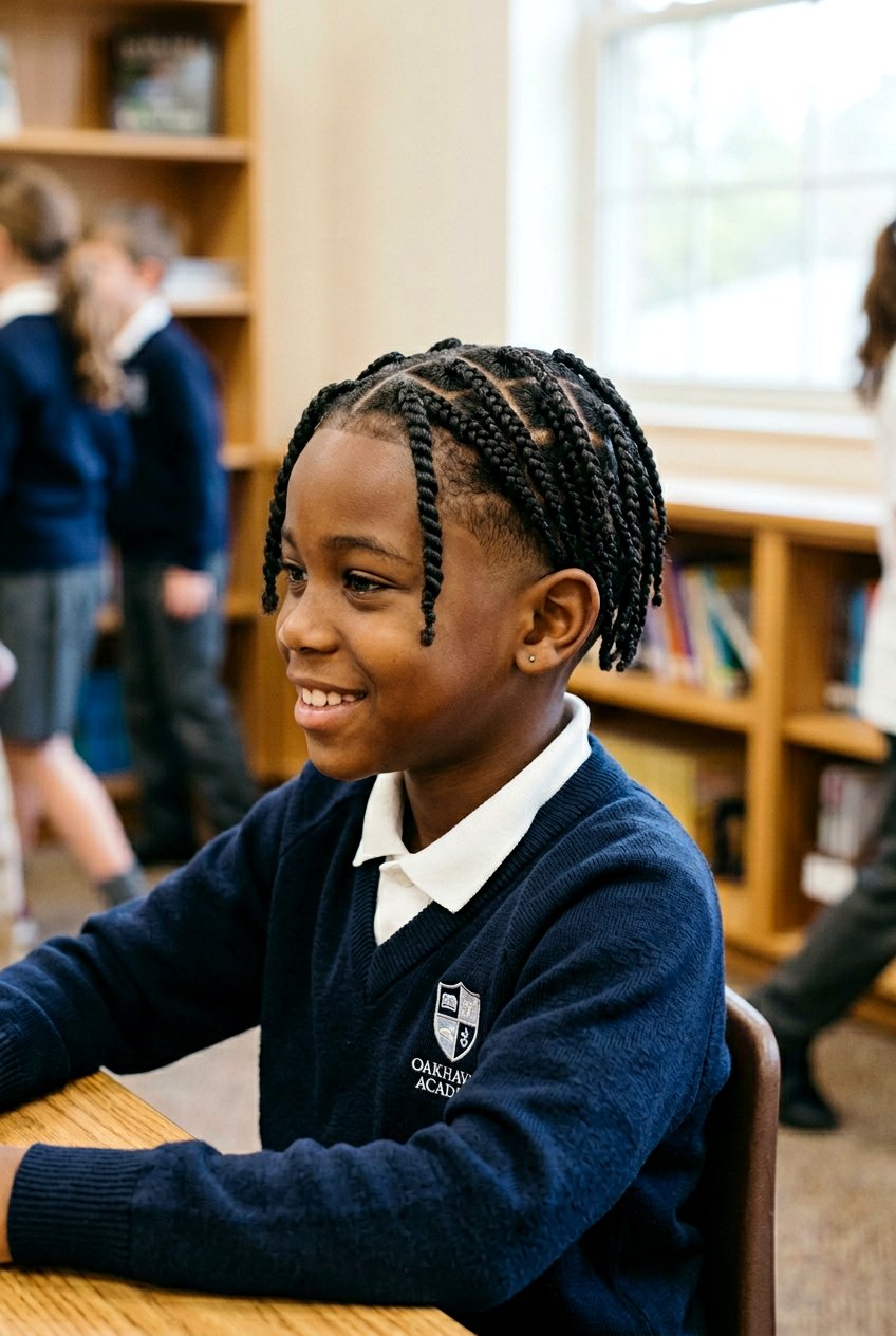 Box Twists with Tapered Neckline - 20 boys twists with curly top - 20 boys twists with curly top