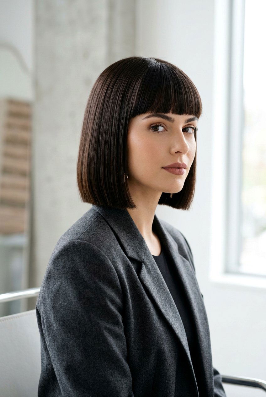 Box jaw length bob - 20 jaw length bob haircut - 20 jaw length bob haircut