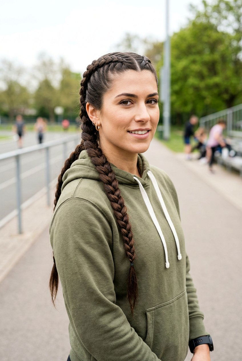 Boxer Braid for Long Hair - 20 airplane braid hairstyle for long hair - 20 airplane braid hairstyle for long hair