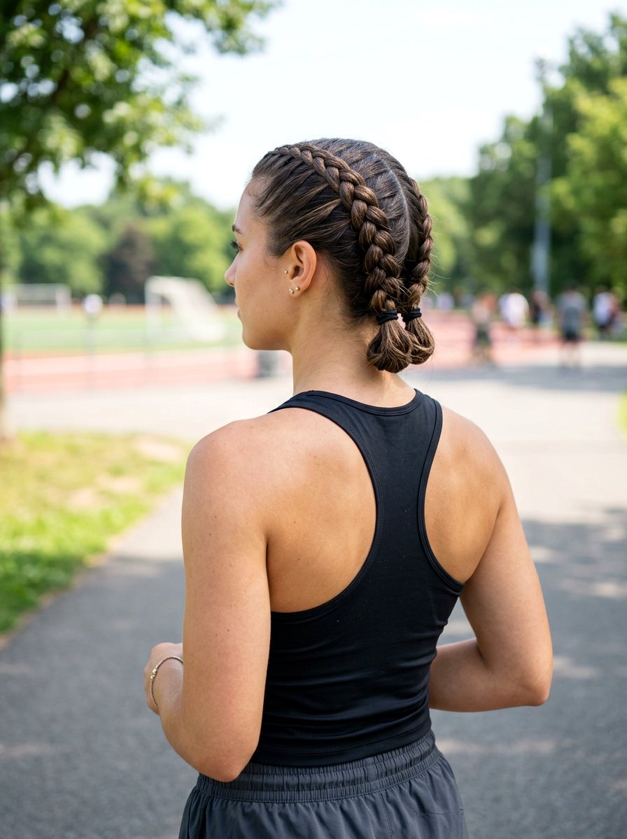 Boxer Braids For Active Days - 20 hot weather hairstyles for women - 20 hot weather hairstyles for women