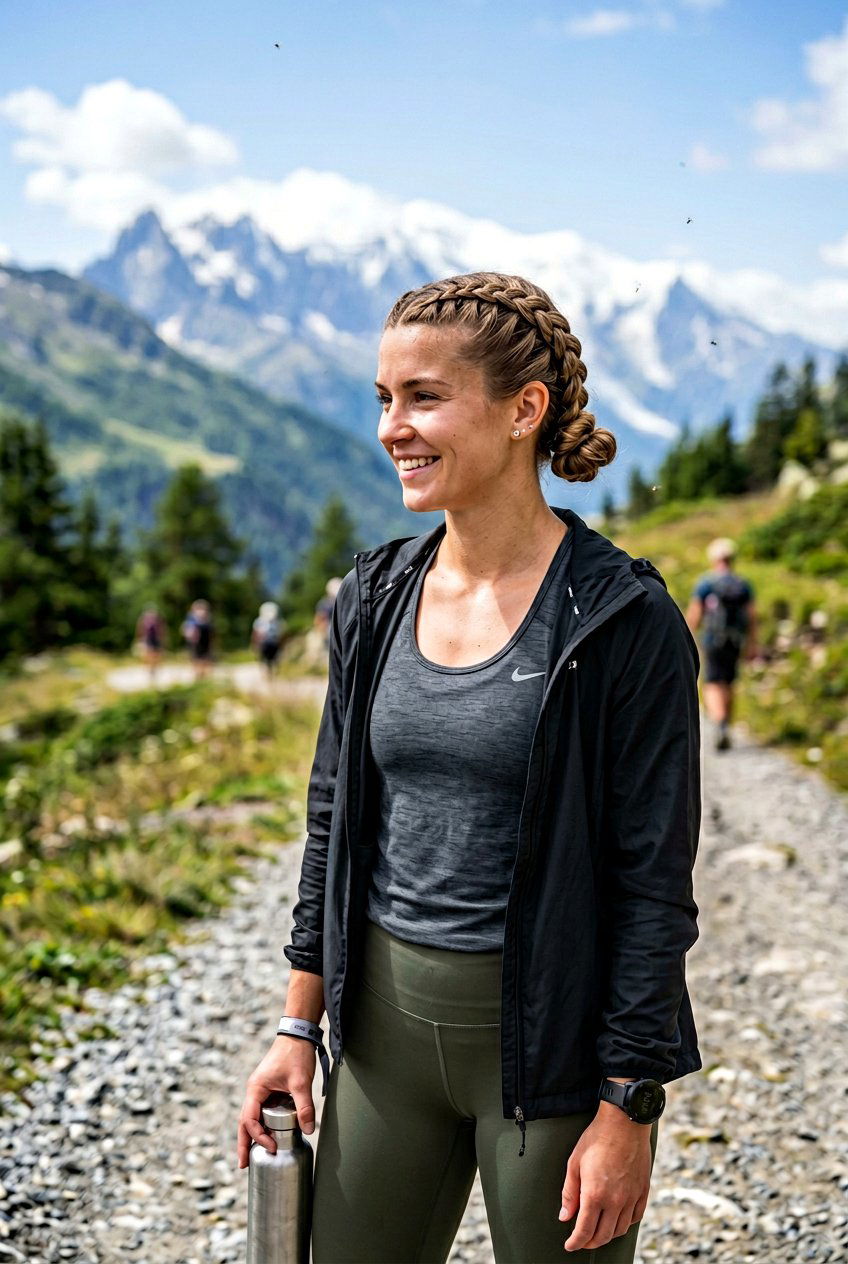 Boxer Braids Into Buns Camping Hairstyle - 20 camping braid bun hairstyle - 20 camping braid bun hairstyle