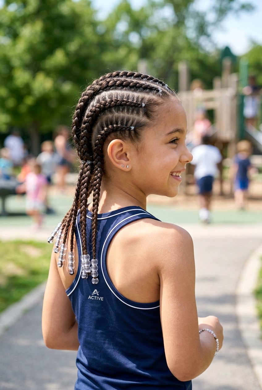 Boxer Braids - 20 easy braid styles for little girls - 20 easy braid styles for little girls