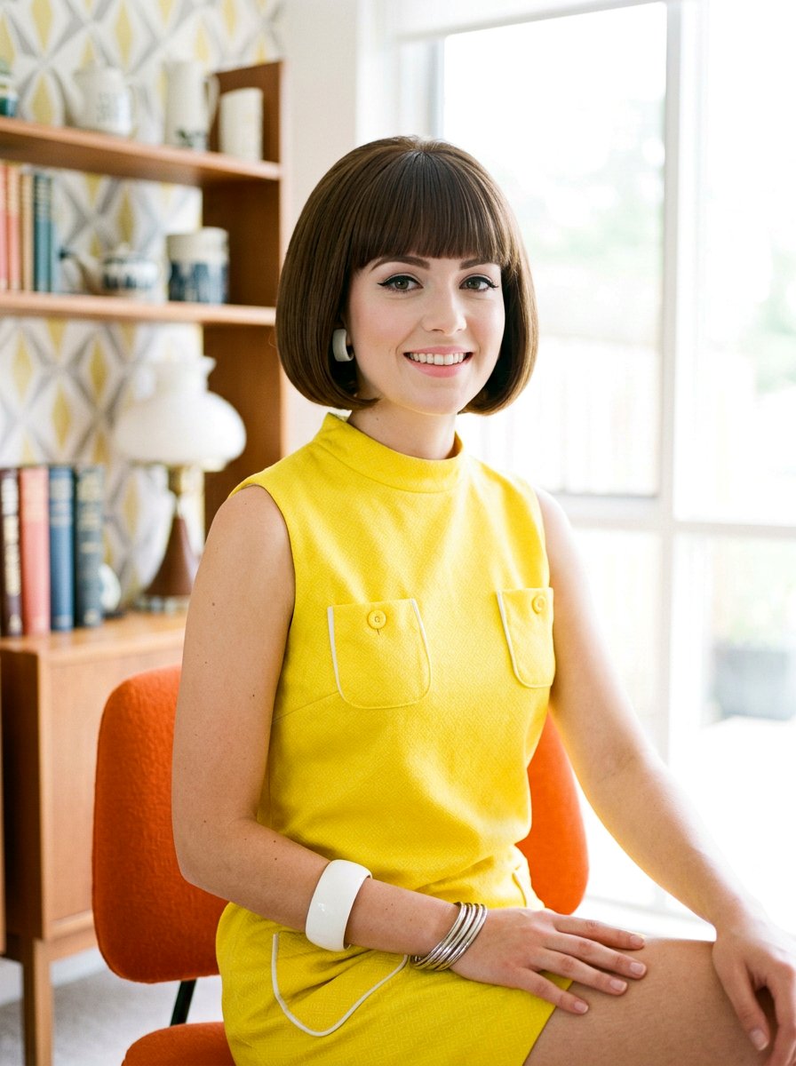 Boxy 60s Bob - 20 runway bob hairstyle women - 20 runway bob hairstyle women