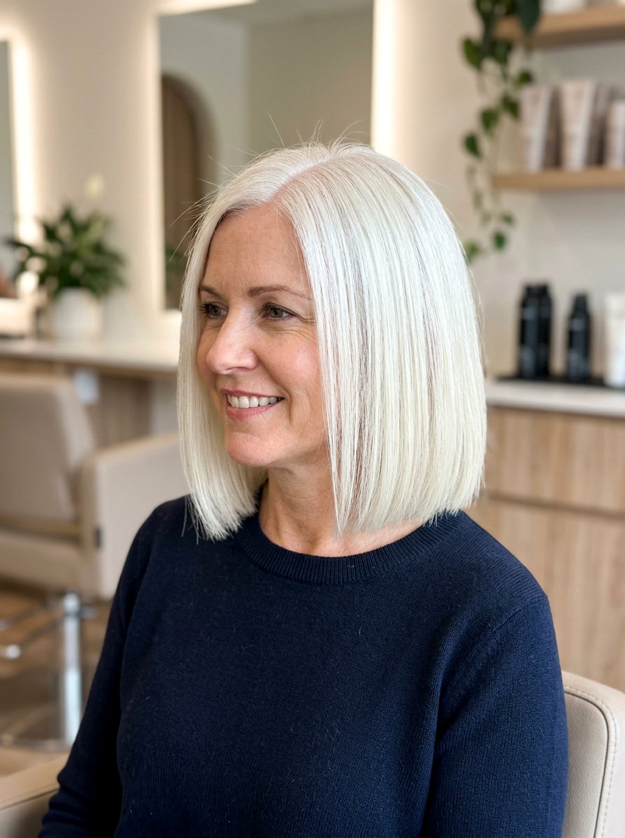 Boxy Bob For Thinning Hair - 20 sleek bob for mature women - 20 sleek bob for mature women