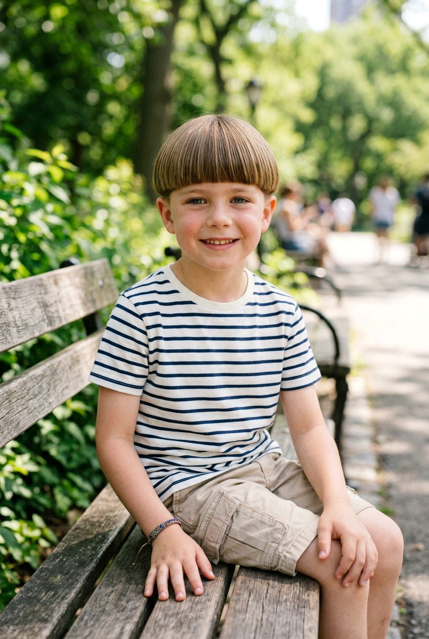 Boys Bowl Cut - 20 boys vacation haircut for summer - 20 boys vacation haircut for summer