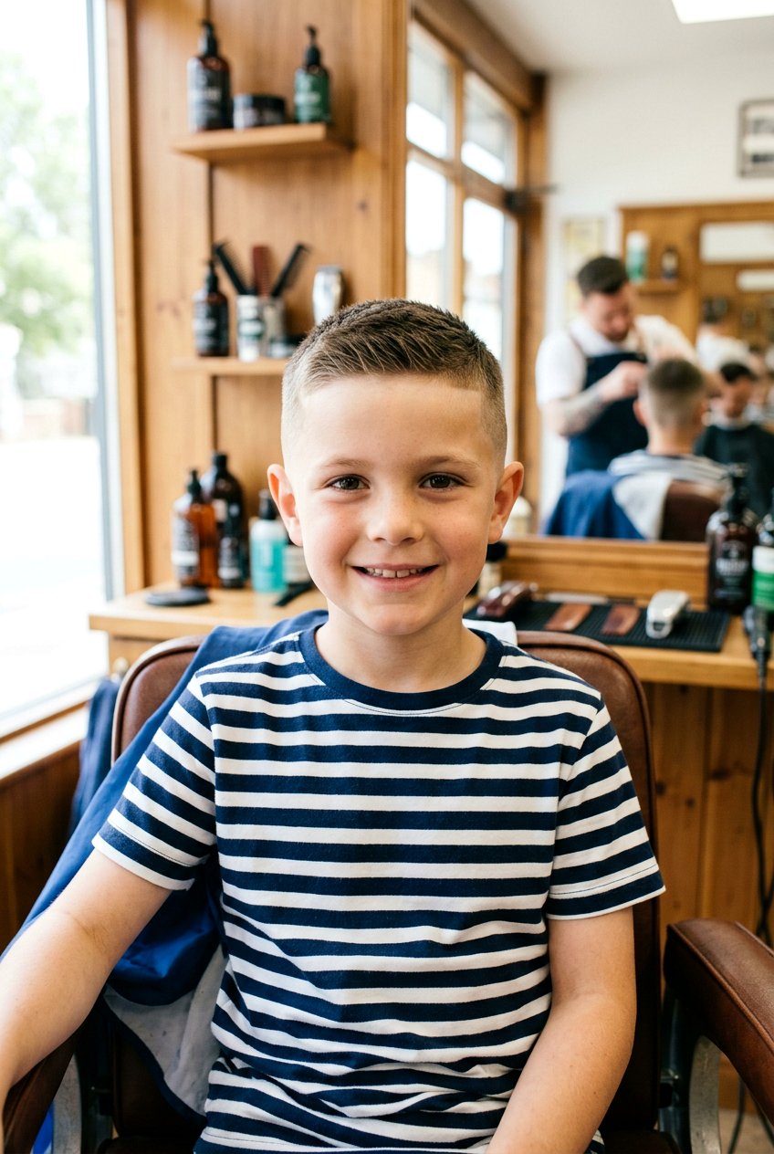 Boys Crew Cut - 20 first day of school haircuts for boys - 20 first day of school haircuts for boys