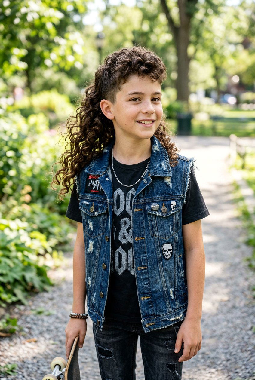 Boys Curly Mullet - 20 boys haircut ideas for curly hair - 20 boys haircut ideas for curly hair