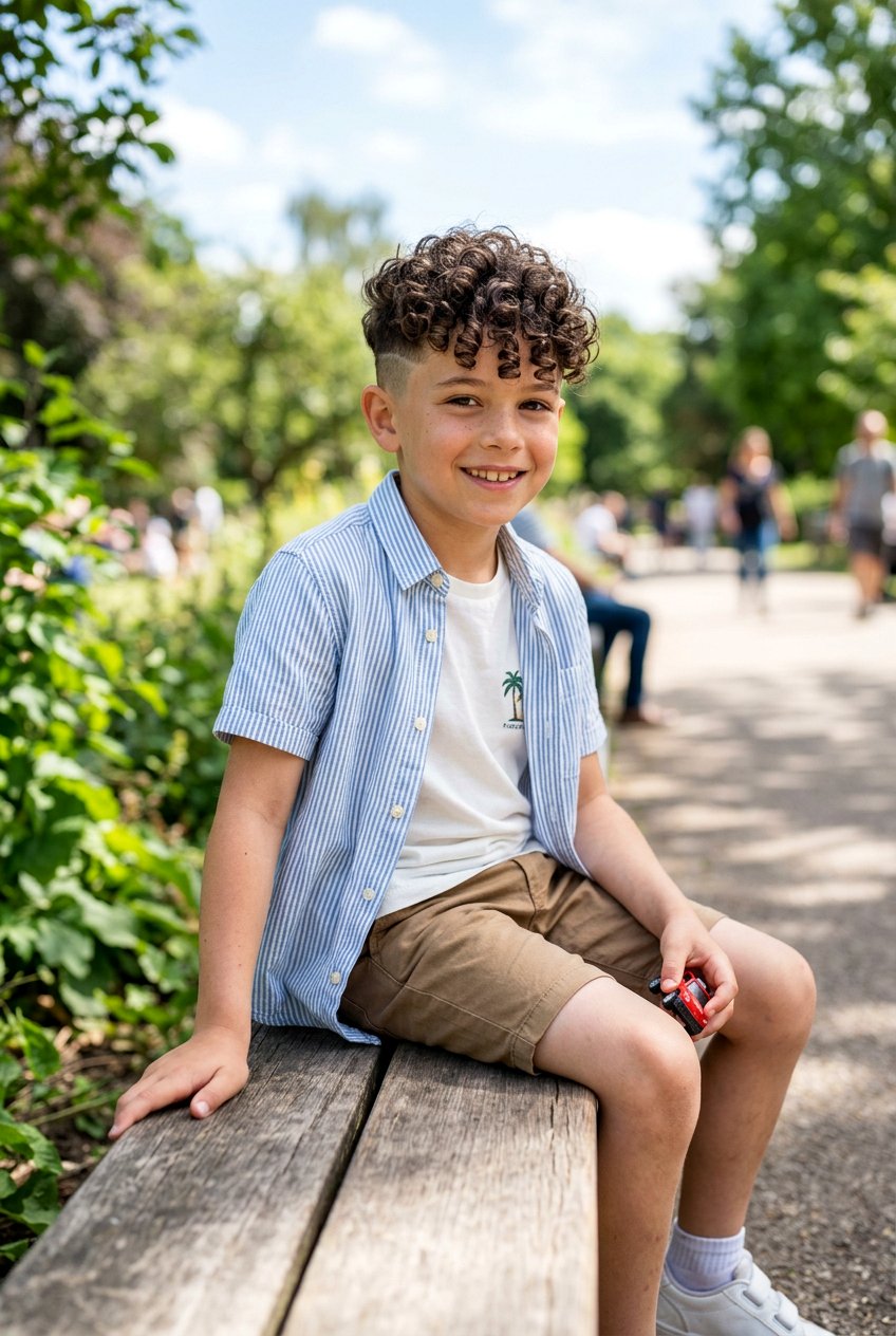 Boys Curly Top Undercut - 20 boys haircut with undercut layers - 20 boys haircut with undercut layers