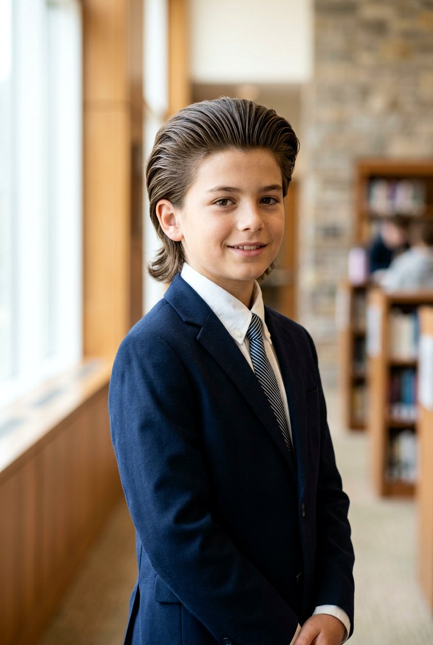 Boys Slicked Back Flow - 20 boys haircut with longer top - 20 boys haircut with longer top