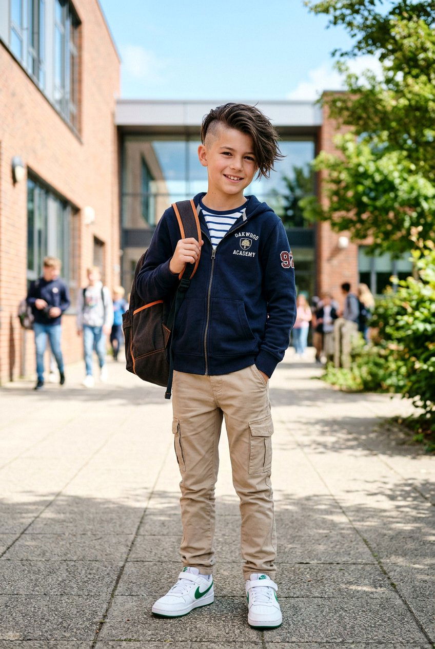 20 Coolest First Day Of School Haircuts For Boys To Rock