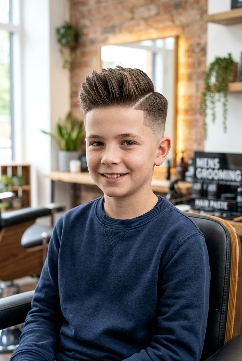 Boys quiff side part fade - 20 boys haircut with side part and fade - 20 boys haircut with side part and fade
