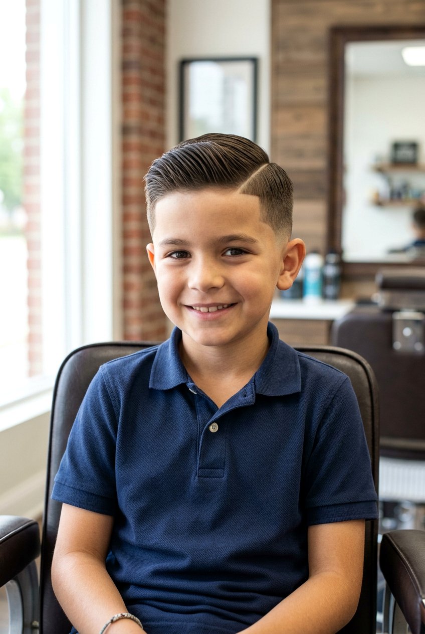 Boys taper fade comb over - 20 boys haircut with side part and fade - 20 boys haircut with side part and fade