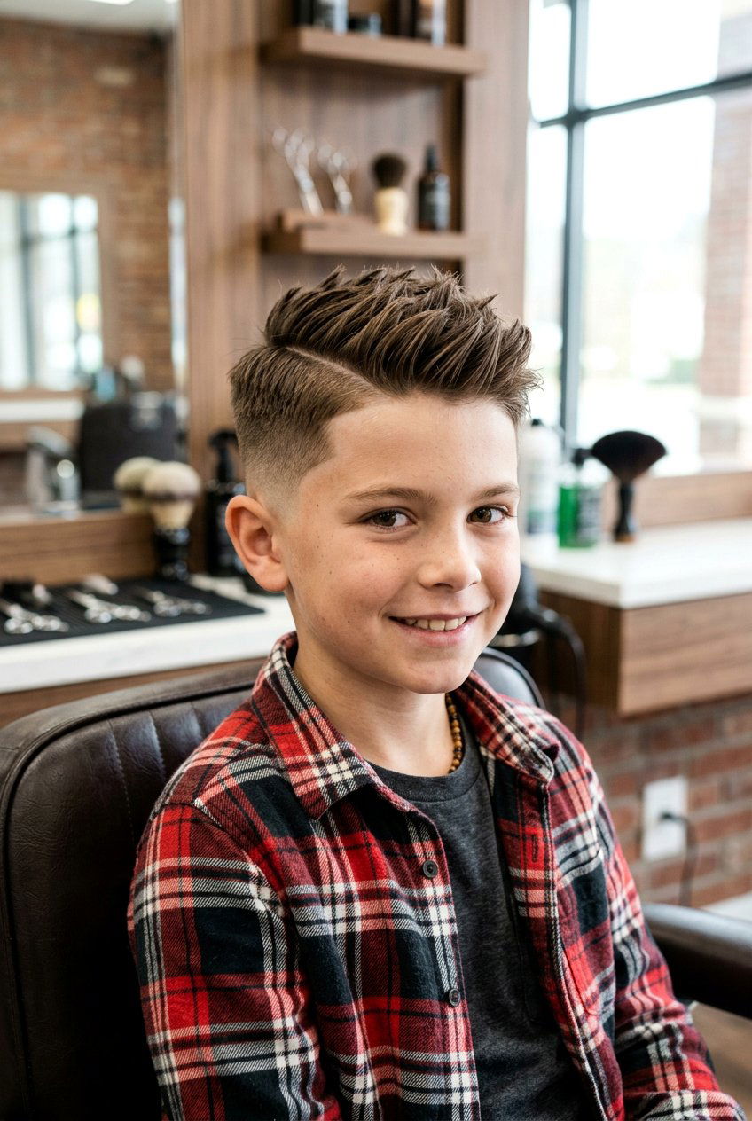Boys textured side part fade - 20 boys haircut with side part and fade - 20 boys haircut with side part and fade