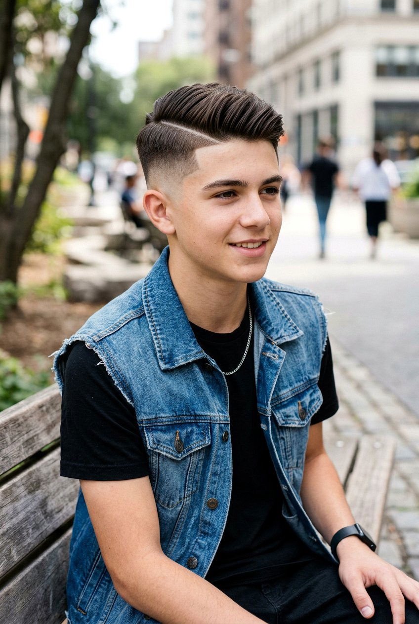 Boys undercut side part fade - 20 boys haircut with side part and fade - 20 boys haircut with side part and fade