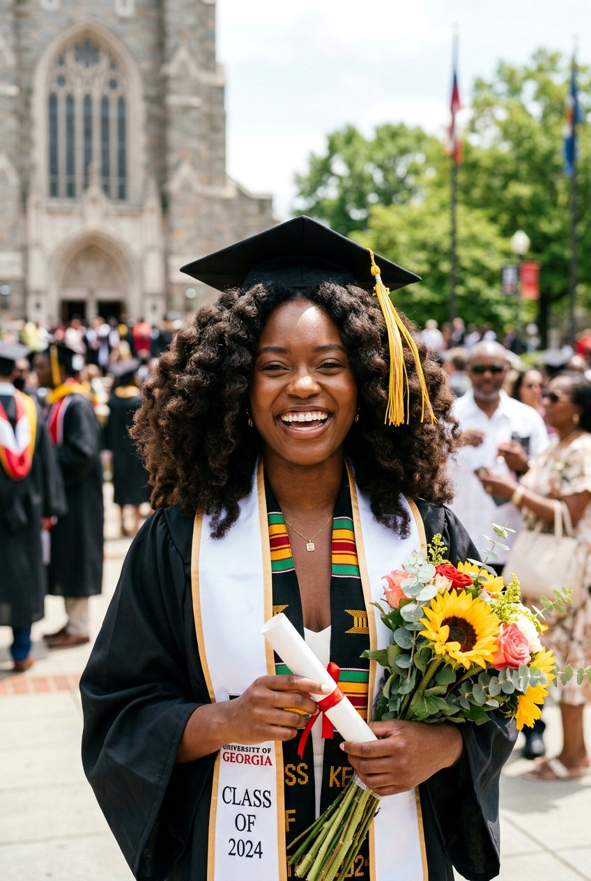 Braid Out Natural Hair - 20 black women graduation natural hairstyles - 20 black women graduation natural hairstyles