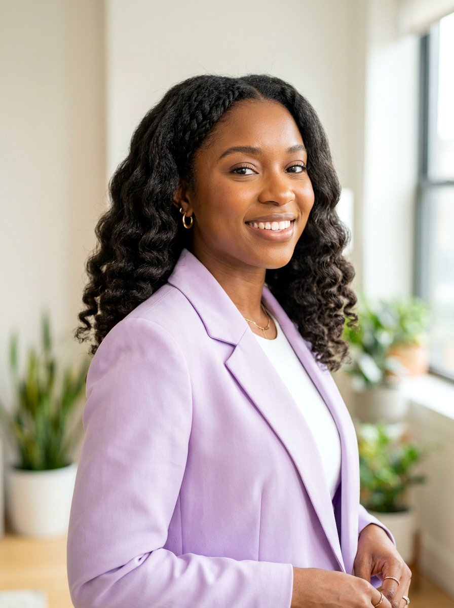 Braid Out for Natural Hair - 20 simple work hairstyle for natural hair - 20 simple work hairstyle for natural hair