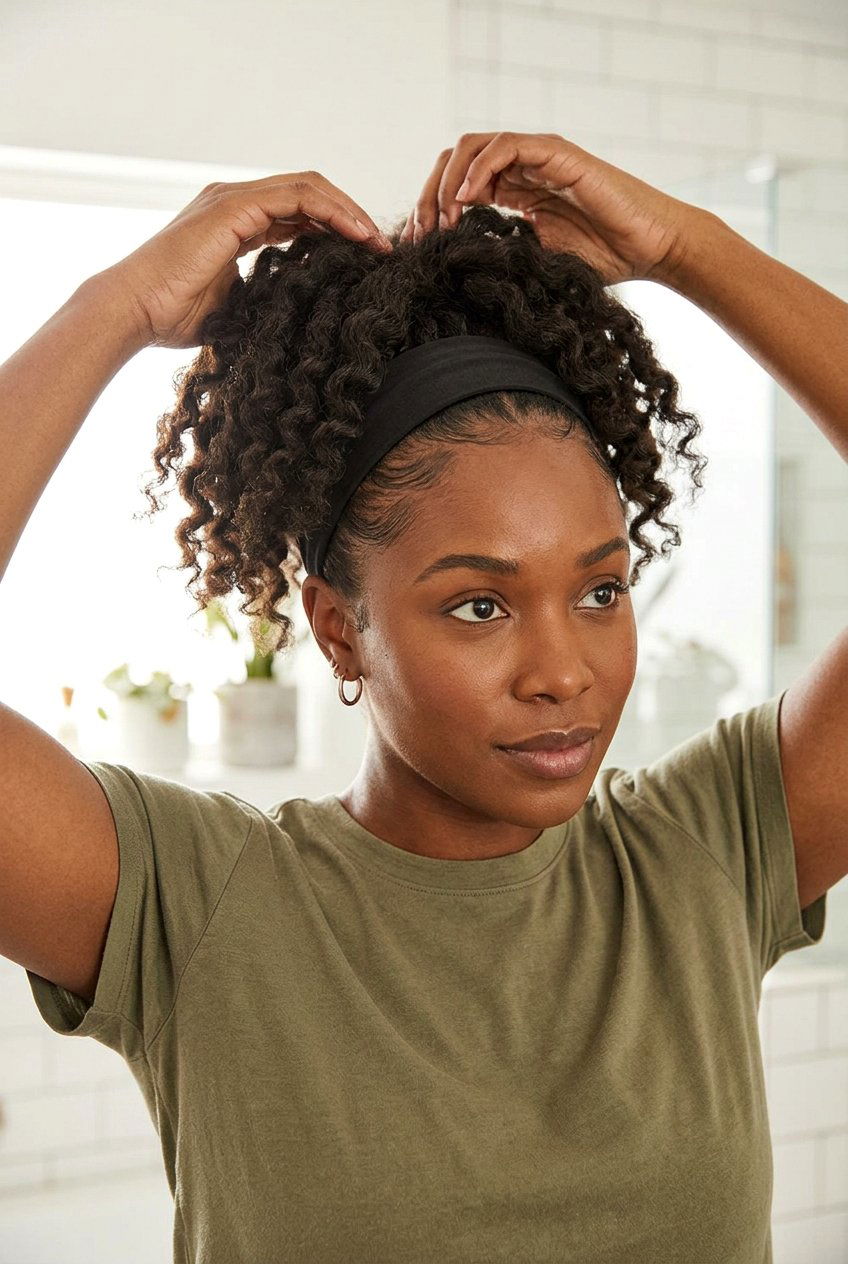 Braid Out on Wash Day for Freshly Moisturized Medium Natural Hair - 20 braid out on medium natural hair - 20 braid out on medium natural hair