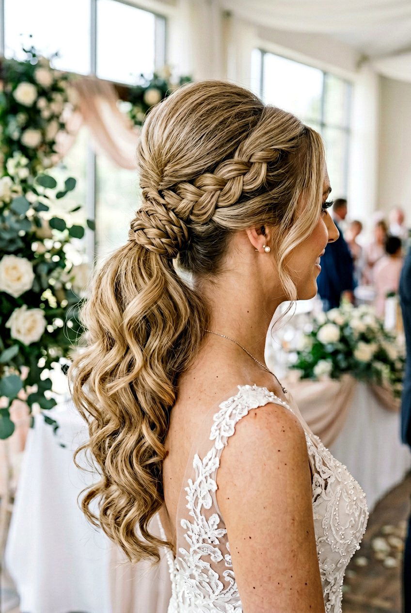 Braided Base Ponytail - 20 60s ponytail hairstyle - 20 60s ponytail hairstyle