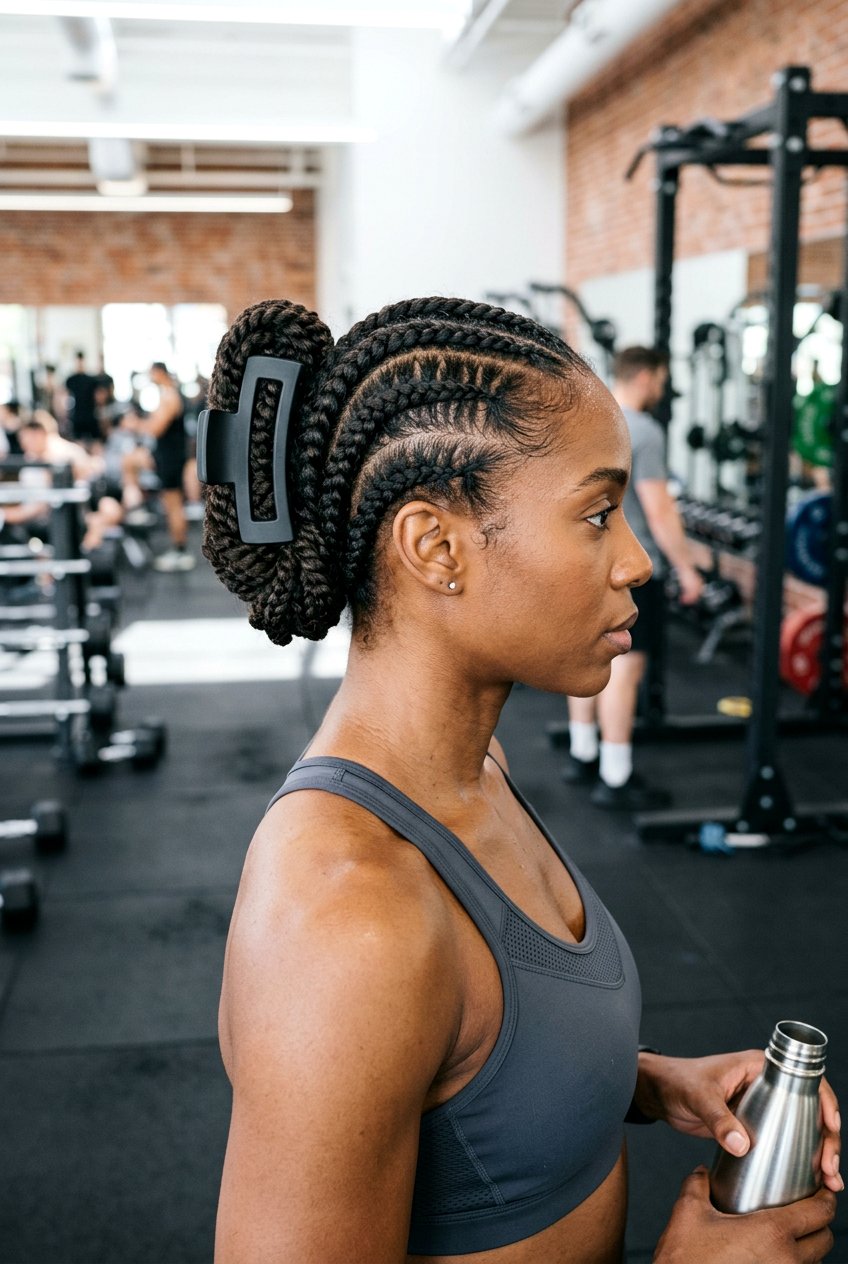 Braided Base Twist - 20 easy claw clip twist for school - 20 easy claw clip twist for school