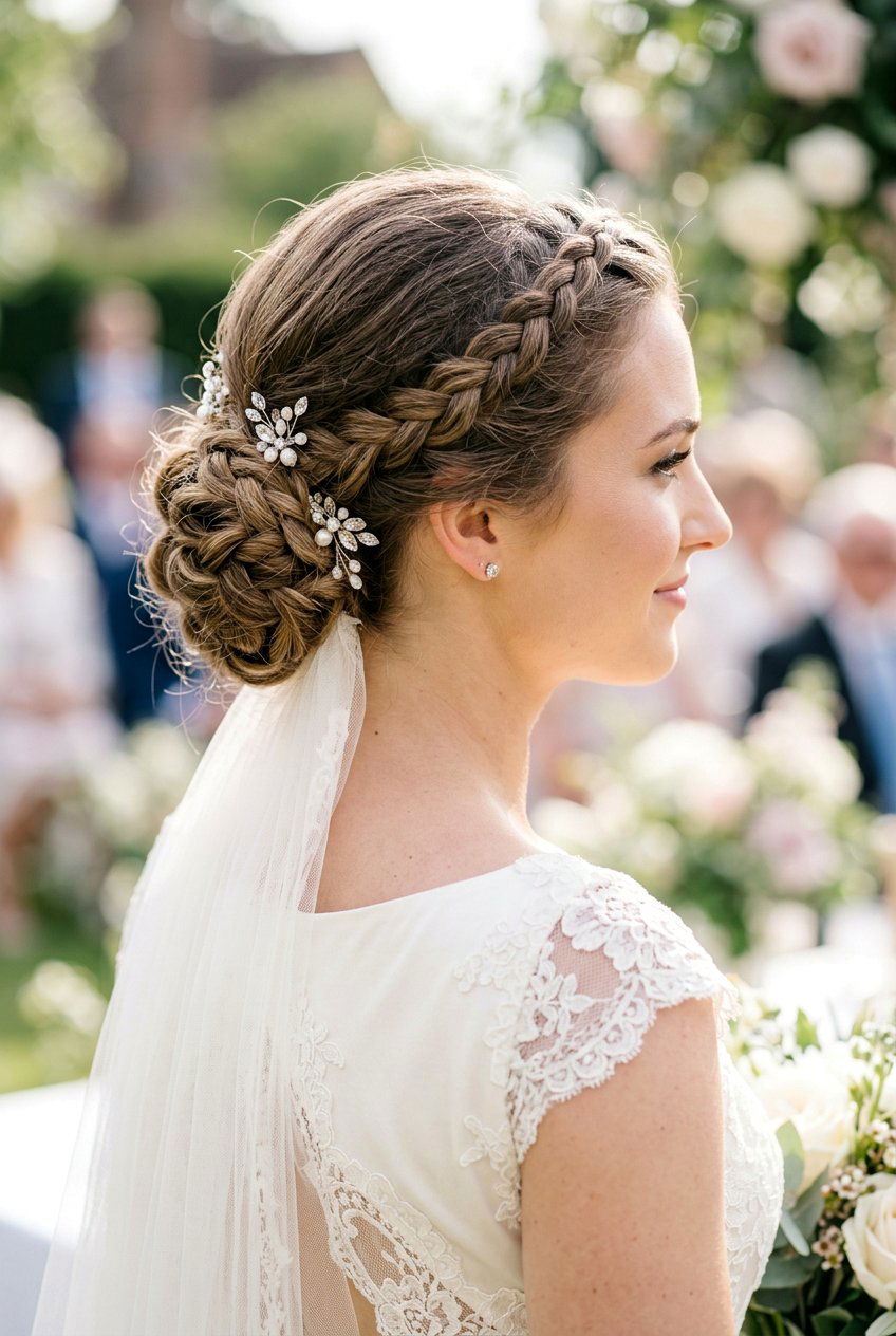 Braided Bridal Chignon - 20 classic bridal chignon - 20 classic bridal chignon