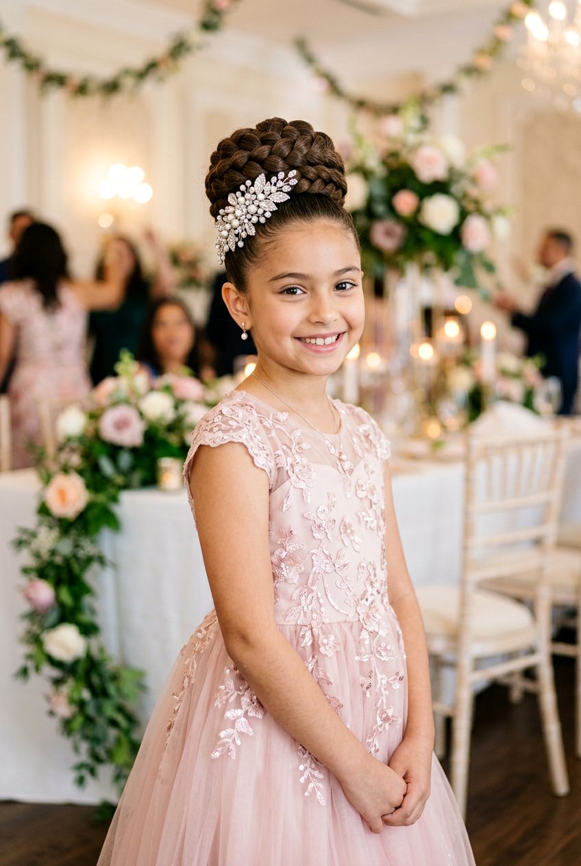 Braided Bun For Party - 20 christmas party hairstyles for girls - 20 christmas party hairstyles for girls